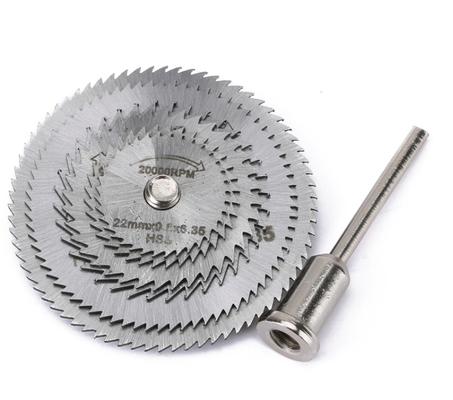 Lama di taglio circolare di acciaio rapido dell'OEM Hss 500mm per il taglio del metallo